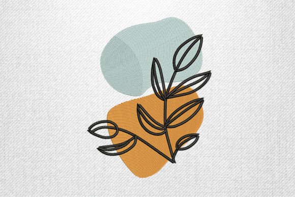 Abstract Leaf: A Smart Choice for Small Business Embroidery