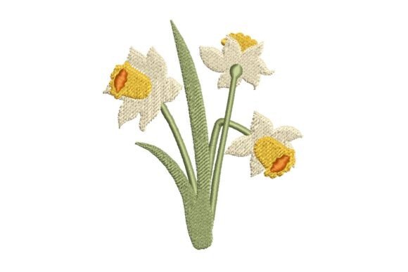 Elegant Daffodils: A Real-World Embroidery Review