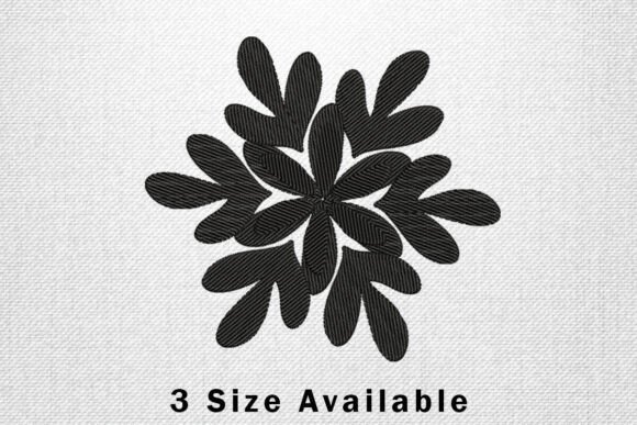 Modern Black Flower Embroidery Review