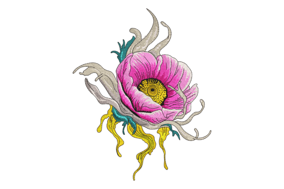 Peony Flower: A Seasonal Embroidery Staple